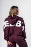 Худи Nebbia Oversized Hoodie OWN YOUR POWER Dark Red 433