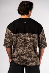 Футболка Nebbia Oversized Tee POWER Light Brown Camo 898