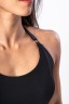 Топ Deni x NEBBIA Sports Crop Tank Black 309