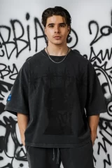 Футболка NEBBIA x Sexsdreams Men’s Oversized Tee Black 809