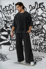 Футболка NEBBIA x Sexsdreams Men’s Oversized Tee Black 809