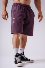Шорти NEBBIA x Olympia Relaxed Sweat Shorts Bordo 950
