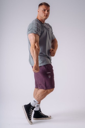 Шорти NEBBIA x Olympia Relaxed Sweat Shorts Bordo 950