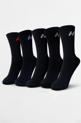 Шкарпетки NEBBIA Sneaker Socks Black 164
