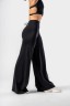 Штаны Deni x NEBBIA High-waist Flared Pants Black 312