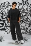 Футболка NEBBIA x Sexsdreams Men’s Oversized Tee Black 810