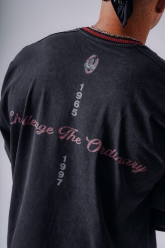Лонгслів чоловічий NEBBIA x Olympia Long Sleeve T-Shirt Black 952