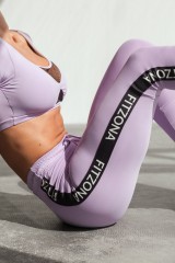 ТОП LILAC TOP WITH DETAILS IN FISHNET