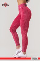 Леггинсы Nebbia Washed High Waisted Leggings LEGACY Red 777