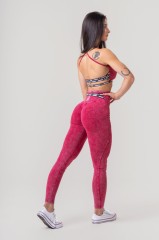 Леггинсы Nebbia Washed High Waisted Leggings LEGACY Red 777