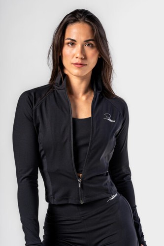 Олімпійка Deni x NEBBIA Fitness Zip Tracktop Black 314