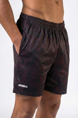 Шорты Nebbia Training Shorts POWER Dark Brown Camo 902