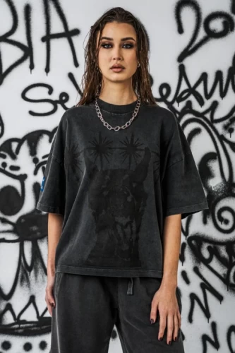 Футболка NEBBIA x Sexsdreams Women’s Oversized Tee Black 813