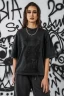 Футболка NEBBIA x Sexsdreams Women’s Oversized Tee Black 813