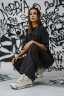 Футболка NEBBIA x Sexsdreams Women’s Oversized Tee Black 813