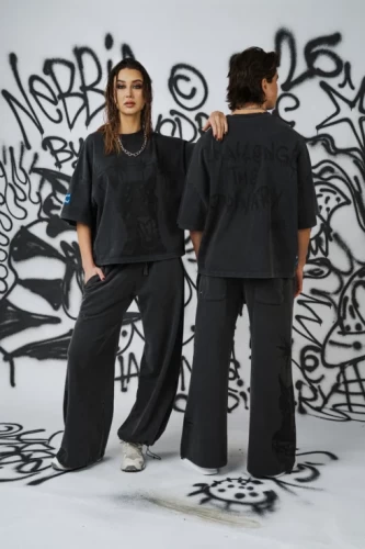 Футболка NEBBIA x Sexsdreams Women’s Oversized Tee Black 813