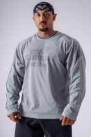 Лонгслив чоловічий NEBBIA x Olympia Long Sleeve T-Shirt Light Grey 952