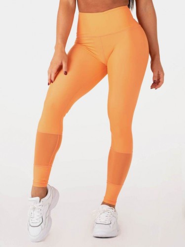 Легінси Ryderwear Mesh Hight  Waisted Leggingse Orange