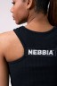 Майка SPORTS NEBBIA LABELS CROP TOP 516 BLACK