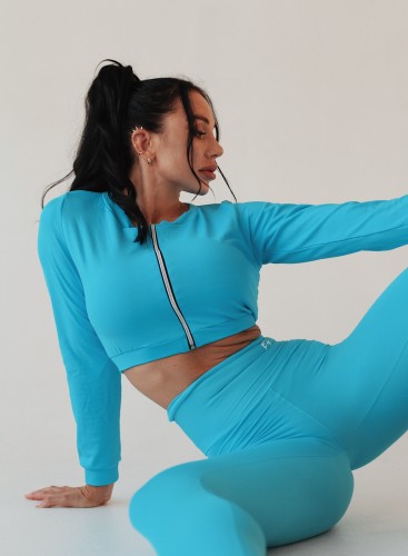 Топ Fitzona BABY BLUE JACKET WITH ZIPER