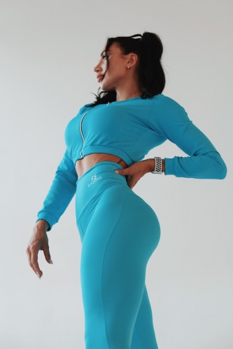 Топ Fitzona BABY BLUE JACKET WITH ZIPER