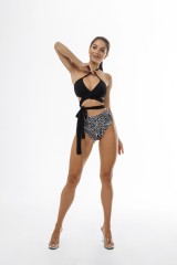 Купальные трусики Nebbia FORMOSA bikini bottom Zebra White 754