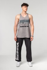 Штаны Nebbia Washed-off Gym Sweatpants Baggy Style GYM BRO Black 373