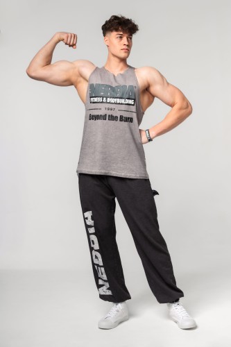 Штани Nebbia Washed-off Gym Sweatpants Baggy Style GYM BRO Black 373