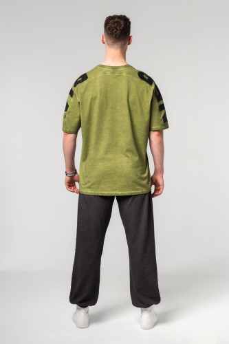 Штани Nebbia Washed-off Gym Sweatpants Baggy Style GYM BRO Black 373