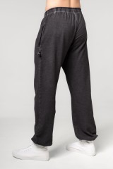 Штаны Nebbia Washed-off Gym Sweatpants Baggy Style GYM BRO Black 373