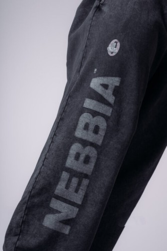 Штани NEBBIA x Olympia Pump Cover Sweatpants Black 954