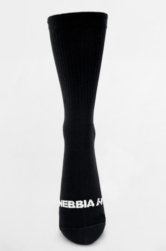 Носки NEBBIA "STEP UP" Sneaker Socks Black 165
