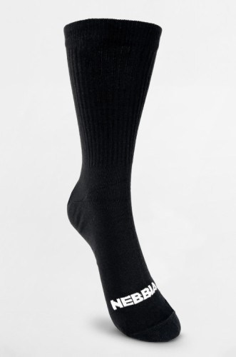 Носки NEBBIA "STEP UP" Sneaker Socks Black 165