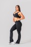 Штаны Nebbia Bubble Butt Flared Pants 2.0 POWER LIFT Black 308