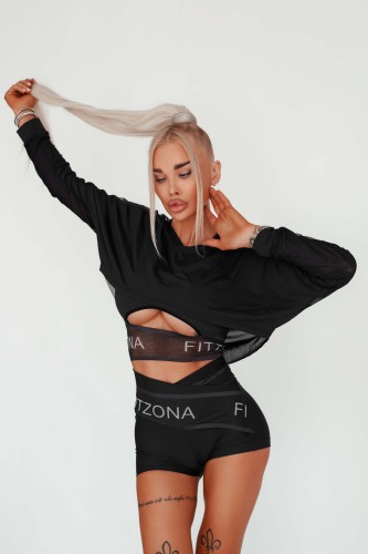 Кофта Fitzona Blusa de Manga Black BLFTZ5363
