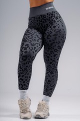 Леггинсы Nebbia Push-Up Compression Leopard Leggings PRIMAL Black Leopard 849