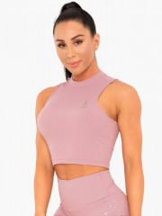 Майка RW Ribbed Cropped Tank Mauve