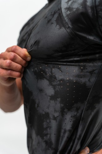 Футболка Nebbia Camouflage Compression T-shirt Function Black 340