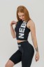 Топ Nebbia Tank top SNATCHED Black 627