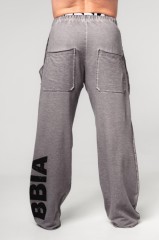 Штаны Nebbia Washed-off Gym Sweatpants NO SHORTCUTS Light Grey 372