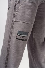 Штаны Nebbia Washed-off Gym Sweatpants NO SHORTCUTS Light Grey 372