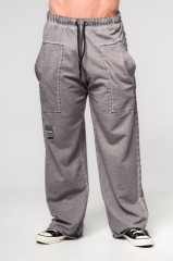 Штаны Nebbia Washed-off Gym Sweatpants NO SHORTCUTS Light Grey 372
