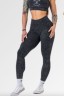 Леггинсы Nebbia Washed High Waisted Leggings GYM WARRIOR Black 776