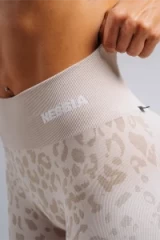 Леггинсы Nebbia Push-Up Compression Leopard Leggings PRIMAL Cream Leopard 849