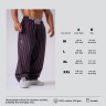 Штани NEBBIA x Olympia Pinstripe Sweatpants Black/Purple 956
