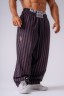Штани NEBBIA x Olympia Pinstripe Sweatpants Black/Purple 956