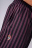 Штани NEBBIA x Olympia Pinstripe Sweatpants Black/Purple 956