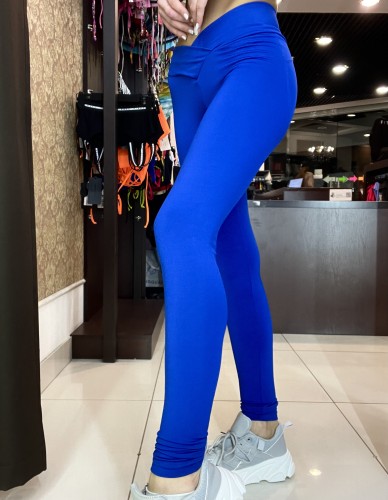 Легінси MyAngel V-shaped waist Blue 