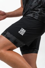 Шорты Nebbia Compression 2in1 shorts Performance Black 335
