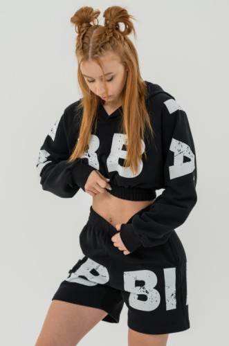 Шорты Nebbia Cotton gym shorts 6'' MUSCLE MOMMY Black 624